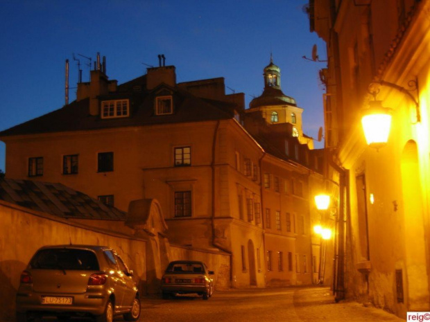 Lublin- Stare Miasto wieczorem, sierpien 2006 #LublinWieczorStareMiasto