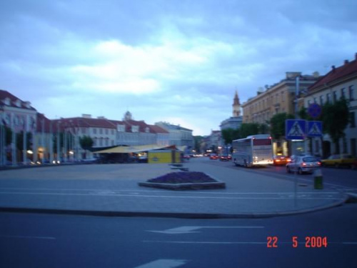Vilnius (Wilno) - centras (centrum)