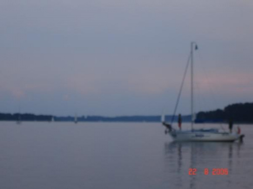 Mikołajki - Jezioro Śniardwy wieczorkiem