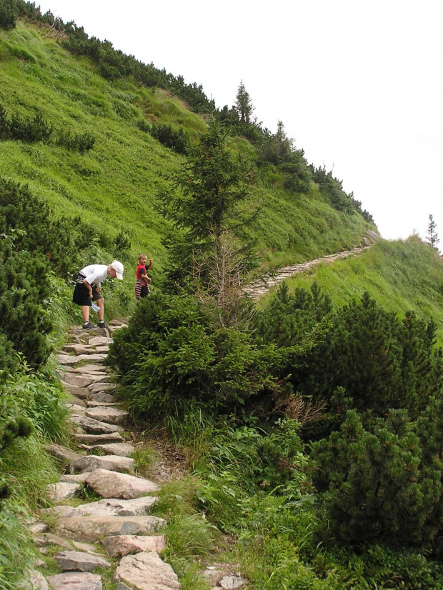 Wycieczka Kubusia na Kasprowy Wierch w Tatrach.
