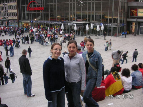 Weltjugendtag Koln 2005 -po lewej Marta Monika i ja