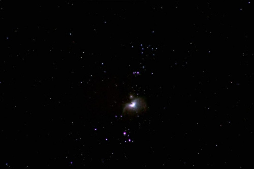 Mgławica M 42 w orionie