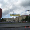 Riga (Ryga) - widoki stolicy Łotwy między 8.00 a 10.00 nad ranem