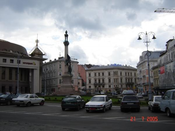 L'viv (Lwów) - centr (centrum)