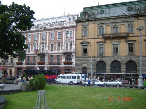 L'viv (Lwów) - centr (centrum)