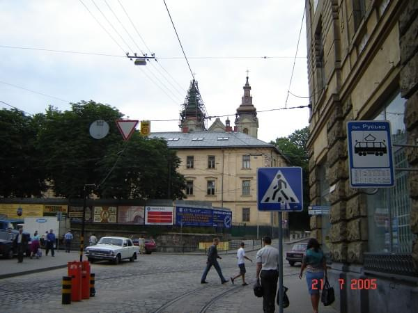 L'viv (Lwów) - centr (centrum)