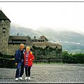Niestety nie zwiedziliśmy zamku Księcia Liehcteisteinu w Vaduz.