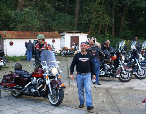 Zakończenie sezonu Harley Davidson Club Lublin - Kazimierz Dolny 2006 #harley #Davidson #zlot #motocykl