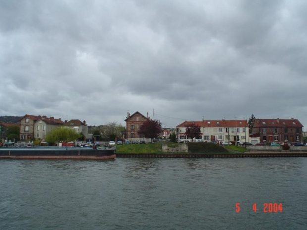 Conflans-Sainte Honorine - widok na Andrésy