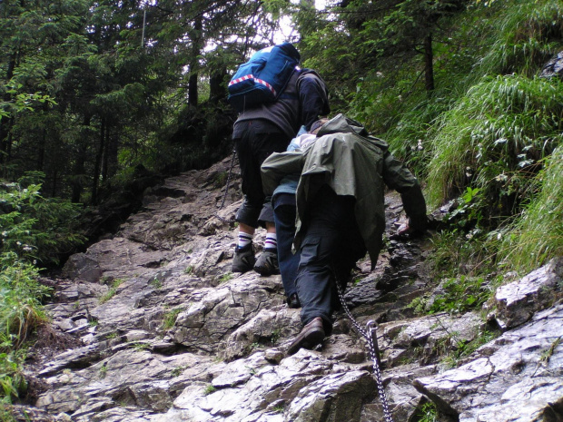 Wąwóz w wersji mokrej, zobacz wersję suchą z 2006r #Góry #Tatry #WąwózKraków