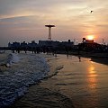 Stara nieczynna już skocznia spadochronowa na Coney Island