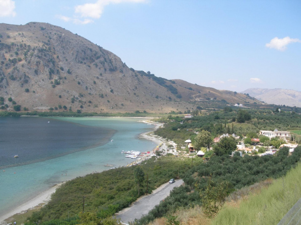 KRETA - jeziorko Kourna #GrecjaWakacjeKreta