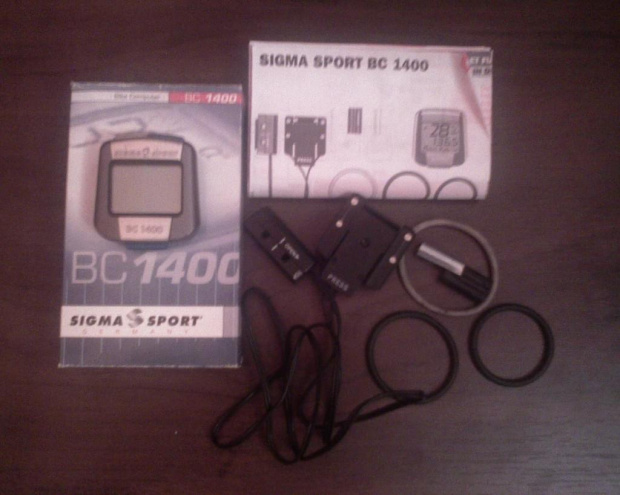 Sigma Sport BC 1400 + dodatki