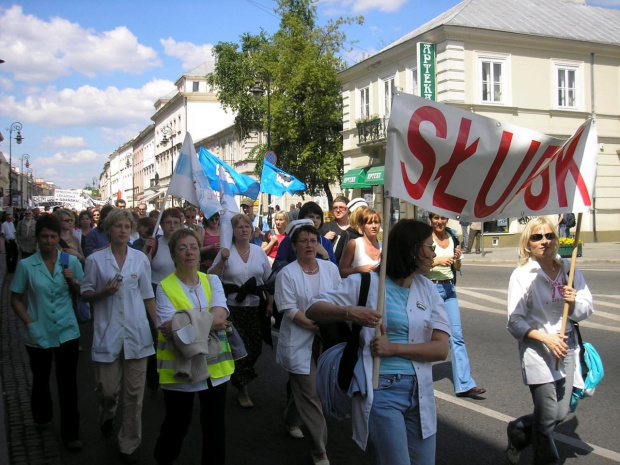 Strajk pracowników służby zdrowia