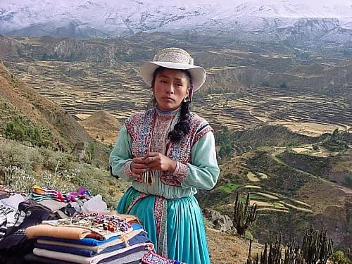 W drodze do Kanionu Colca, Peru