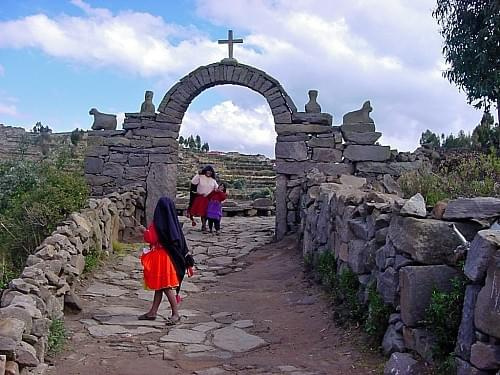 Wyspa Taquile na Jeziorze Titicaca, Peru