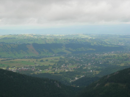 Panorama Zakopanego i okolic