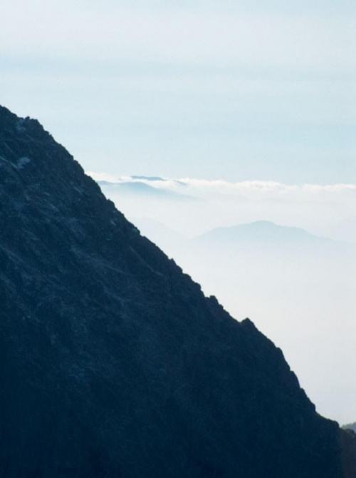 Nizne Tatry w chmurach