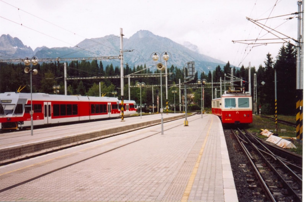 Tatrzańska kolej wšskotorowa na Słowacji #kolej #Tatry #wąskotorówka #Słowacja