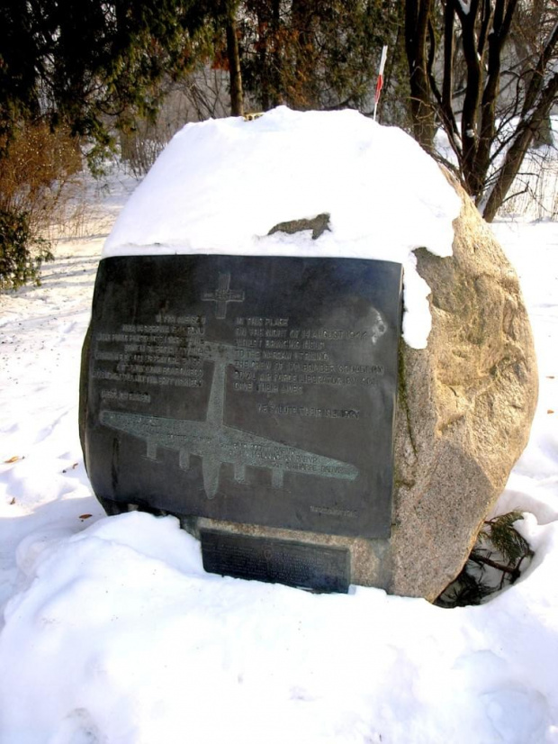 Park Skaryszewski w Warszawie w puchowej szacie