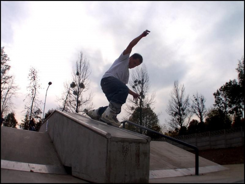 łysy skatepark piekary śląskie rolki