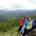 Mola, Tomek i Ania w Czeskich Karkonoszach