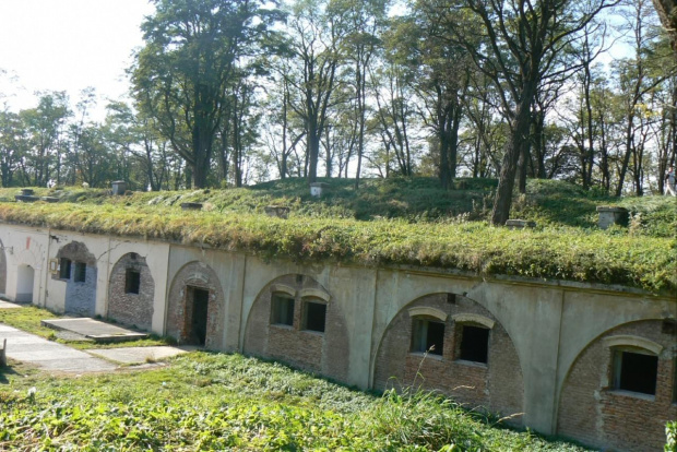 Fort Łętownia - widok od strony północnej