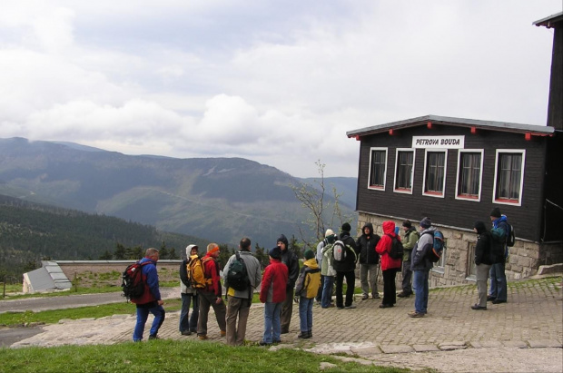 Mola, Tomek i Ania w Czeskich Karkonoszach