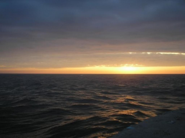 Zachód słońca - Ustka 2006 #ZachódSłońca #MorzeBałtyckie #Ustka