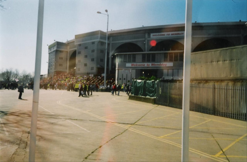 Fotki z Londynu i nieistniejącego już legendarnego stadionu WEMBLEY.
