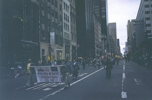 Pulaski parade w Nowym Jorku - października