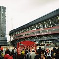 Zdjęcia z wyjazdu do Cardiff na mecz Walia - Polska, rok 2001.