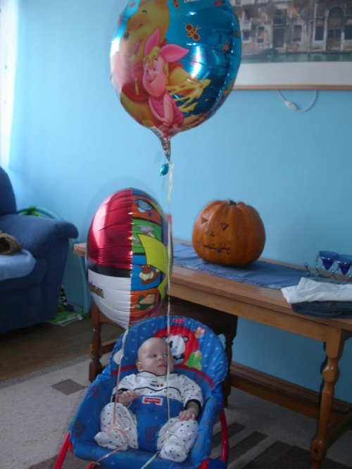 Mam dziś 100 dni i dostałem balona!