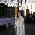Liturgia Wielkiej Soboty w parafii Matki Boskiej Zwycięskiej w Warszawie