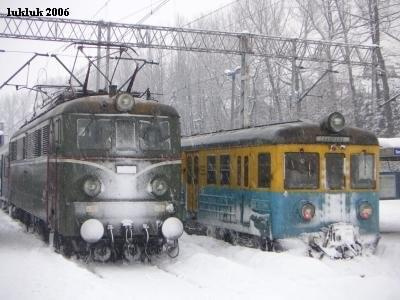 17.02.2006 Chabówka/Zakopane
Ex Tatry z zielonym ET21-57