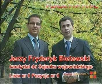 Jerzy Fryderyk Bielawski - kandydat do Sejmiku Wojewódzkiego - Lewica i Demokraci. Wybory samorządowe 2006 województwo łódzkie.