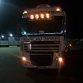 DAF XF 105 by night