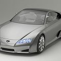 Lexus LF-A - Prototyp (2005) #Lexus #Prototyp #coupe #auto #samochod #samochód