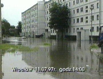 Wrocław pod wodą - 1997 r.