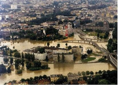 Wrocław pod wodą - 1997 r.