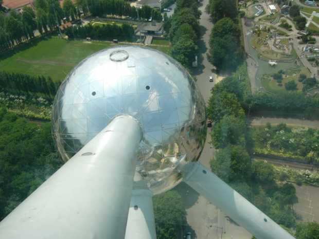 Belgia - Bruksela 2006 #Belgia #Bruksela #MiniEurope #Atomium #GrandPlace #Ratusz #Katedra #Michała #Manneken #Pis #kamienice