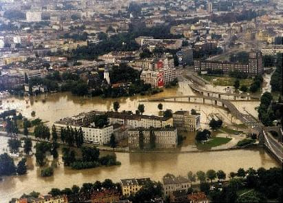 Wrocław pod wodą - 1997 r.