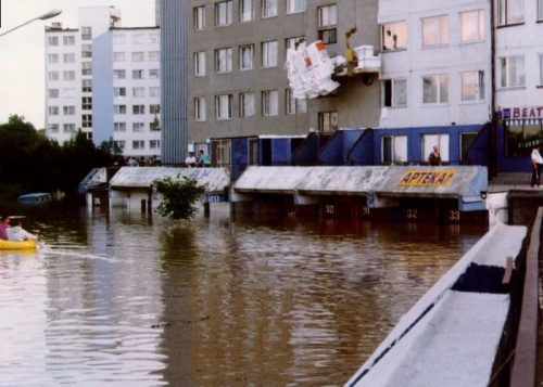 Wrocław pod wodą - 1997 r.