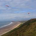 Plaza w Rhossili jest naprawde duza