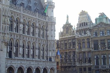 Belgia - Bruksela 2006 #Belgia #Bruksela #MiniEurope #Atomium #GrandPlace #Ratusz #Katedra #Michała #Manneken #Pis #kamienice