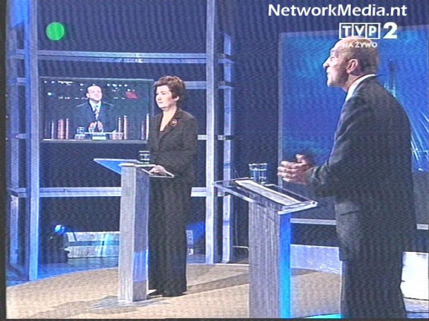 Debata prezydencka "Jaka będzie stolica?" w Telewizyjnej Dwójce.