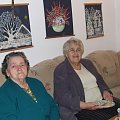 Na imienimach u Jadzi w Połańcu (z lewej moja ciocia Helena Buda oraz z prawej ciocia Jadwigi -Tarnowska). #ImprezyRodzinne