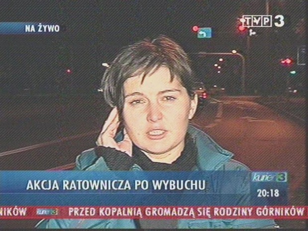 Tragedia w KWK Halemba w oczach telewizji.
www.TVPmaniak.tv.pl