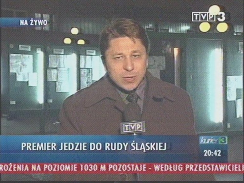 Tragedia w KWK Halemba w oczach telewizji.
www.TVPmaniak.tv.pl