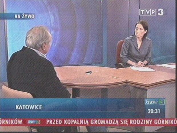 Tragedia w KWK Halemba w oczach telewizji.
www.TVPmaniak.tv.pl